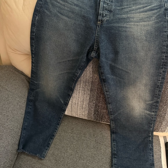 AG ALEXXIS VINTAGE HIGH RISE STRAIGHT SLIM Petite Ankle - Picture 7 of 8